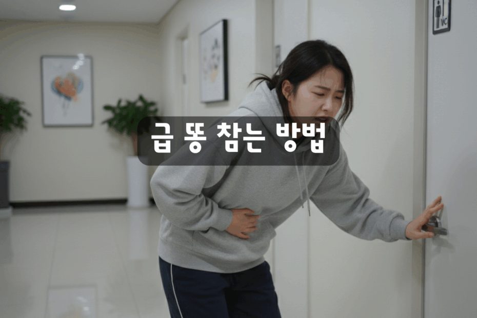 급똥 참는 방법